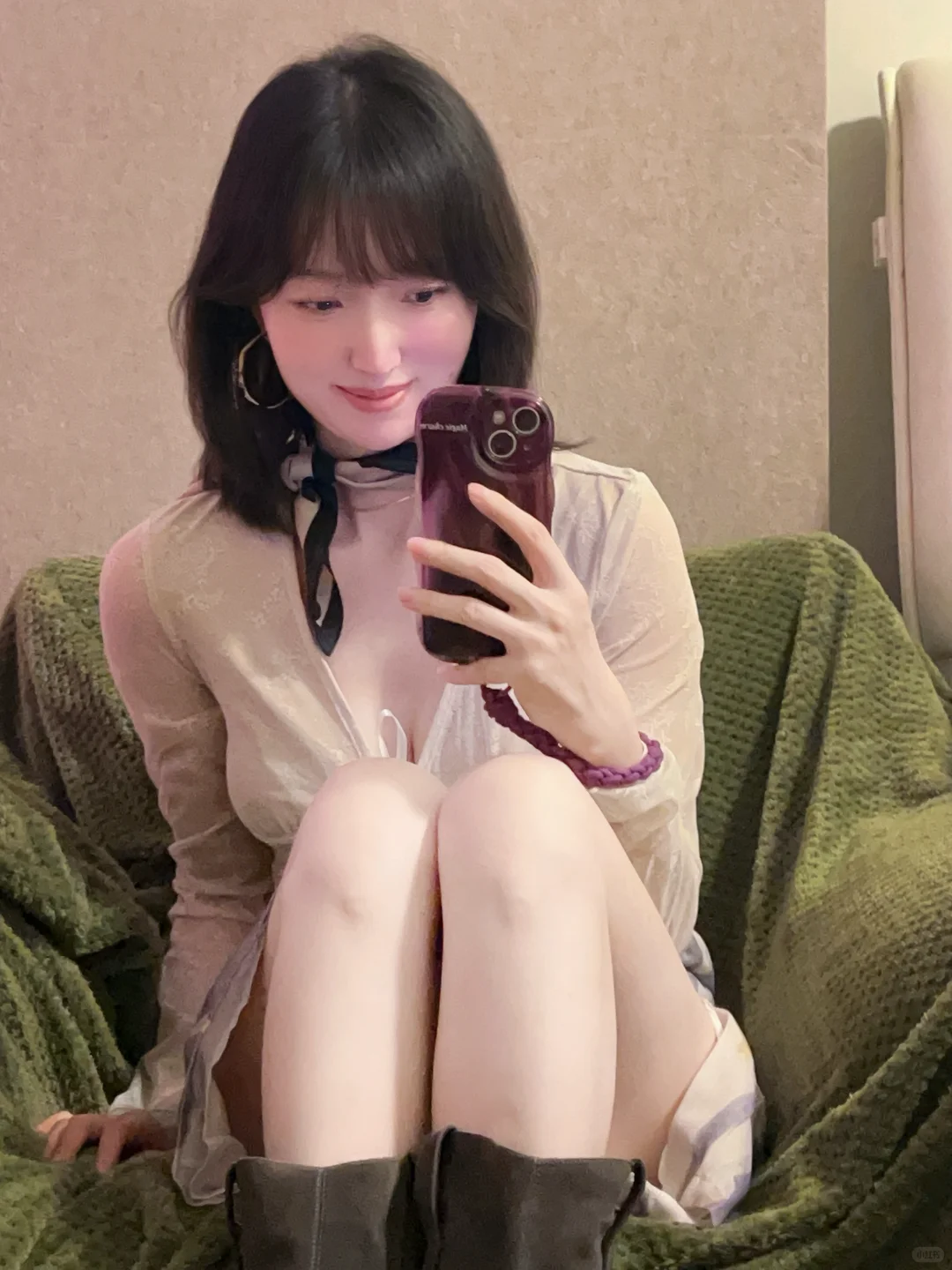 秋天的第一件蕾丝