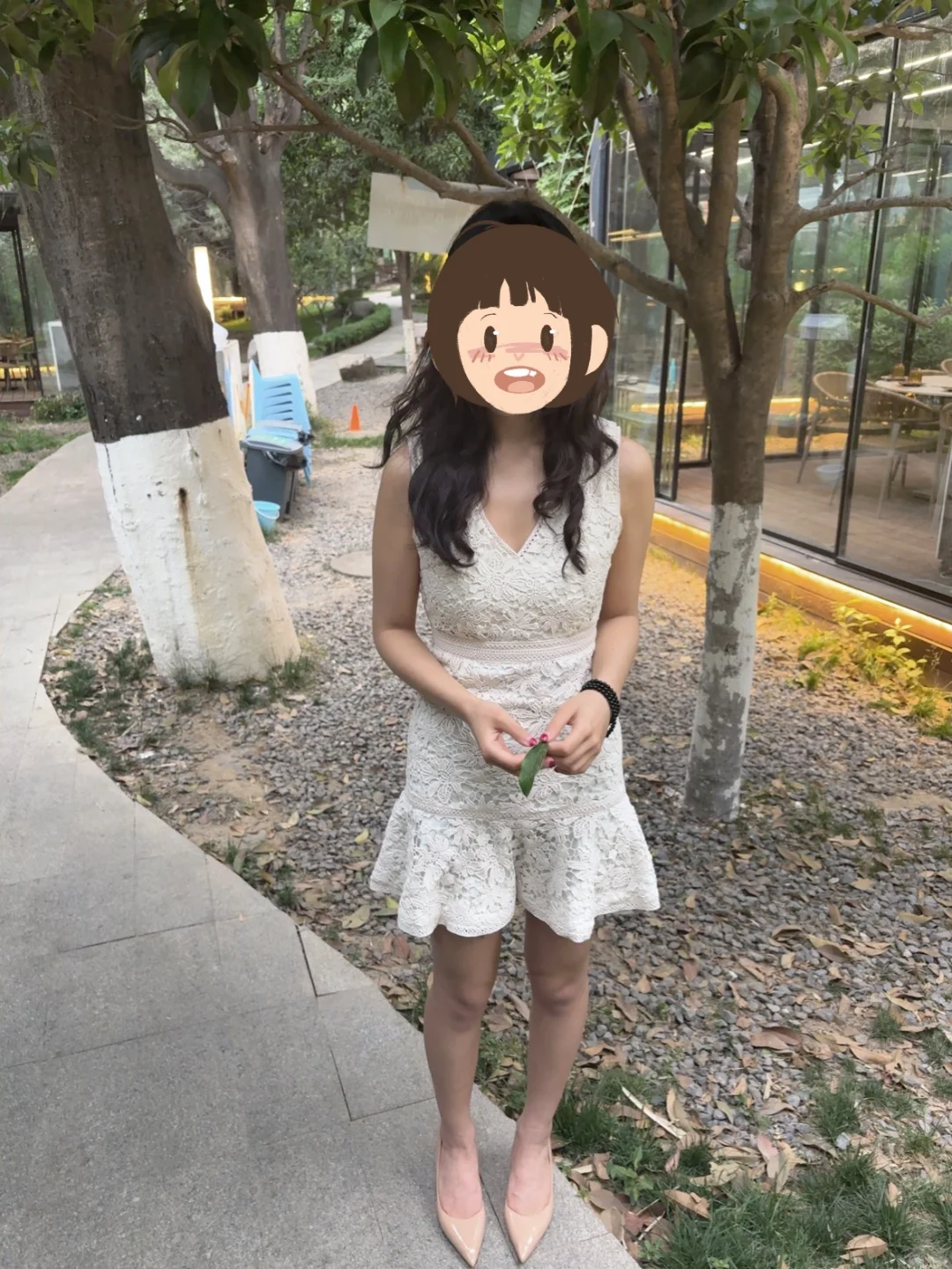 琮瑷家蕾丝裙真的很美