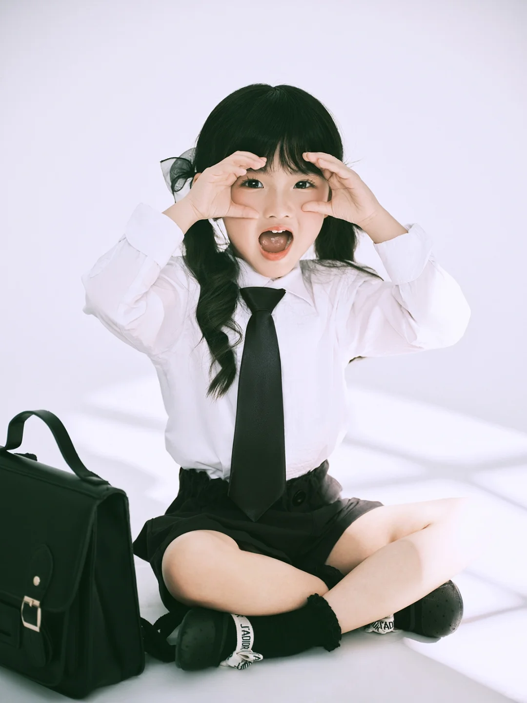 我又心动啦🤍氛围感日系学院风儿童写真