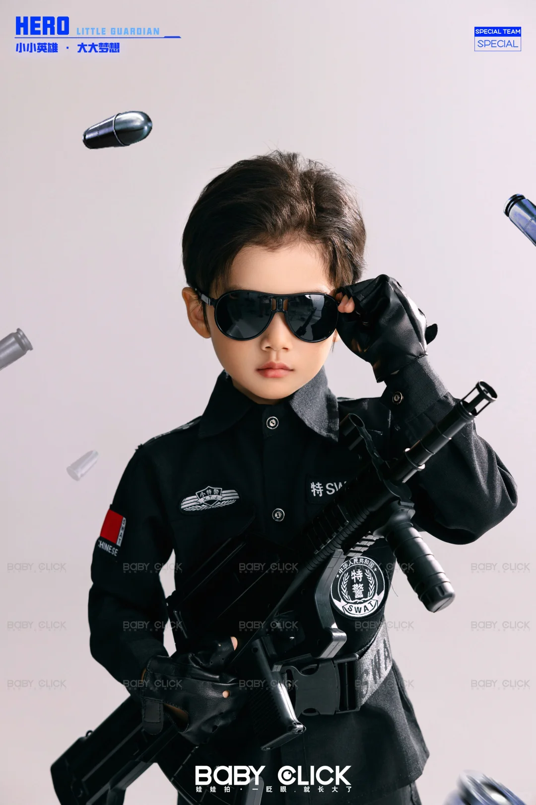 🕶 「迷你特警出击!」酷感爆棚写真