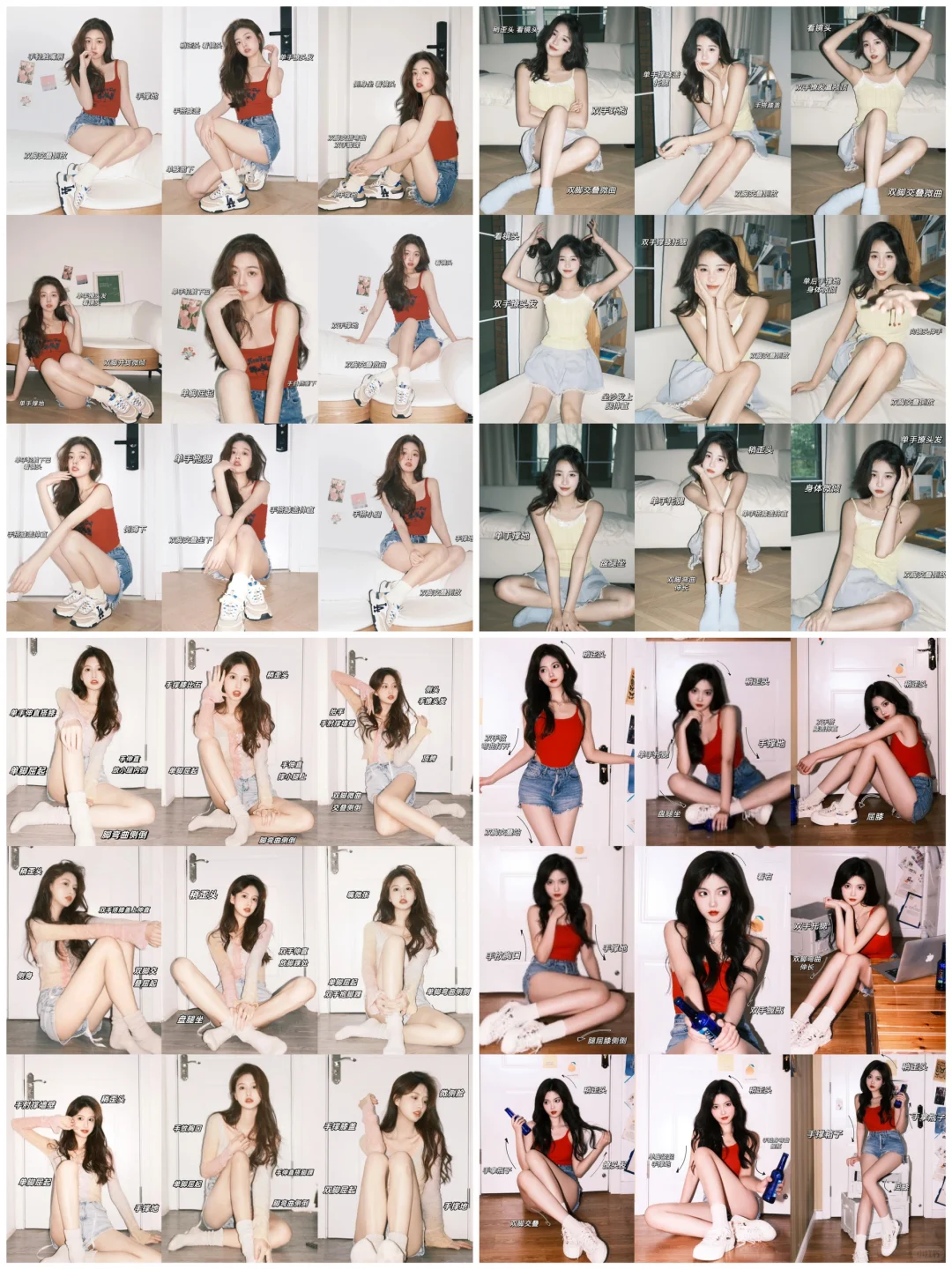 万能居家坐姿拍照(合集)📷看这一篇就够!