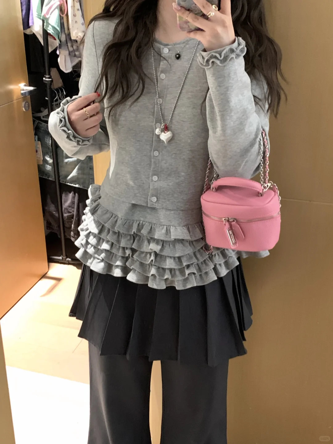 140斤微胖穿搭｜一秒入冬…这套又韩又保暖！！