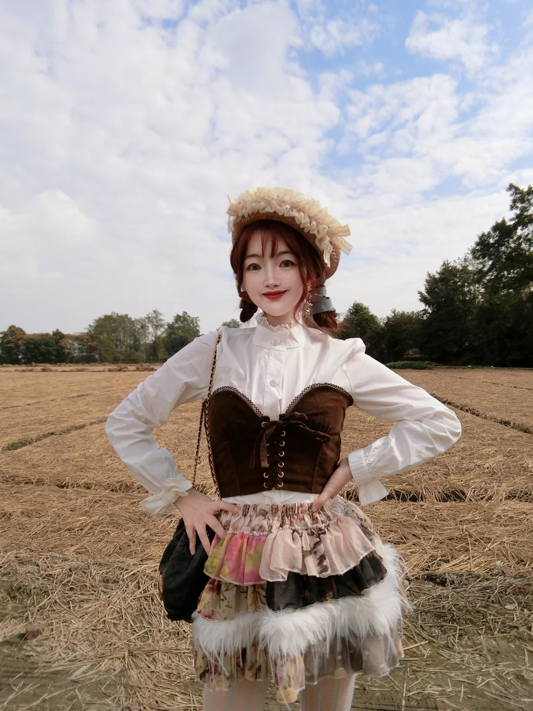 Romanceofgirl 龙心福袋27|棕色胸衣