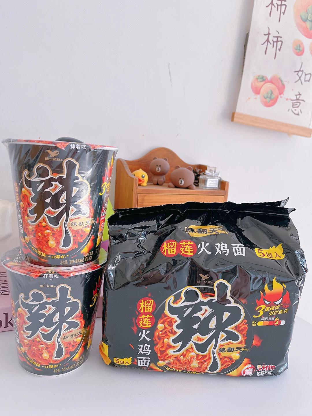 榴莲火鸡面～甜辣交织每口都超上头！！