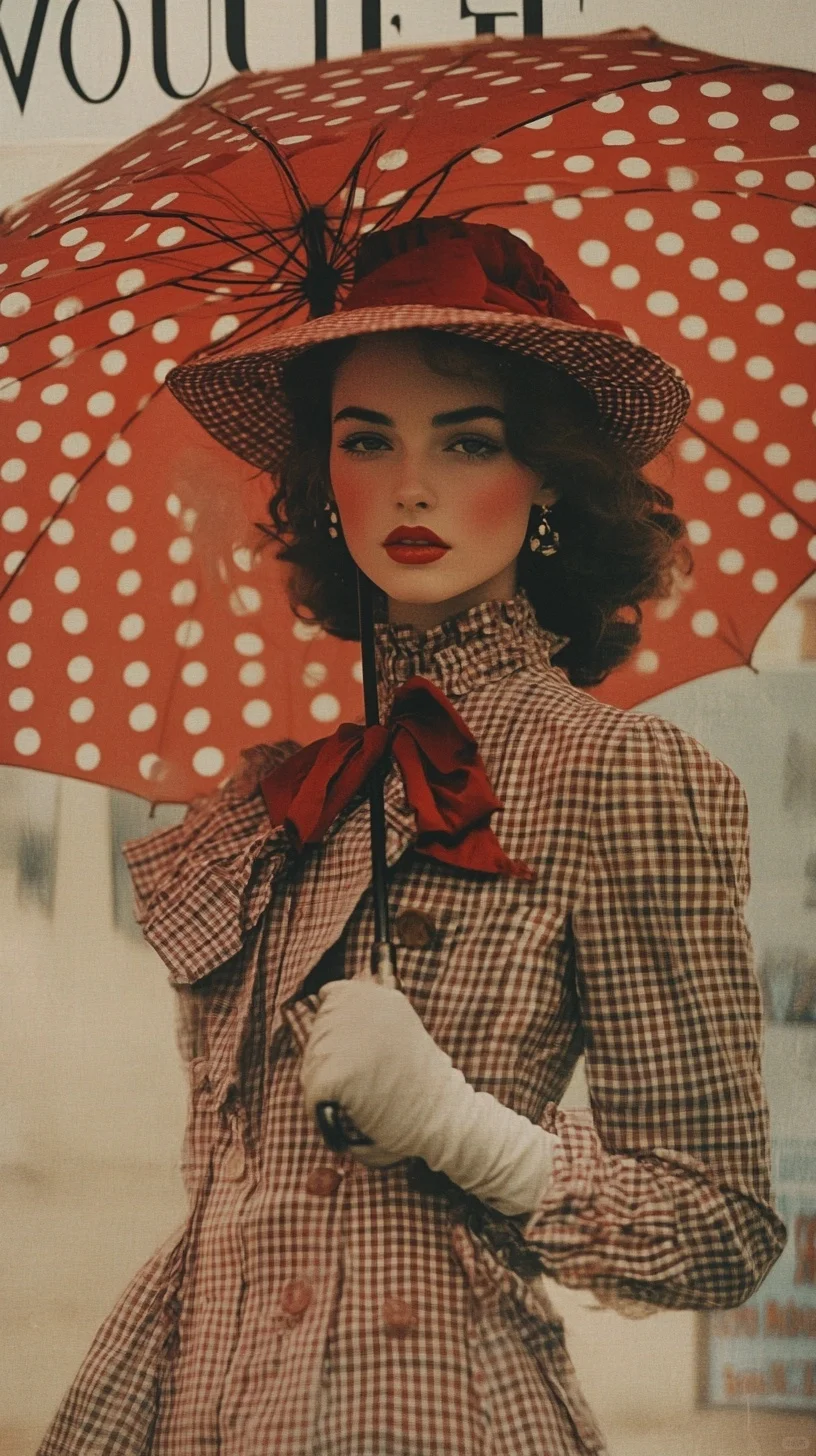 复古审美积累|周末和杂志学穿搭 拍照📸