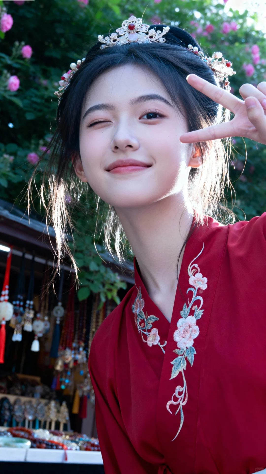 汉服小娘子！古典与现代的碰撞！