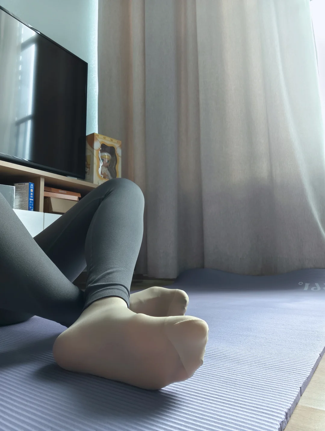 瑜伽裤里丝就是绝配