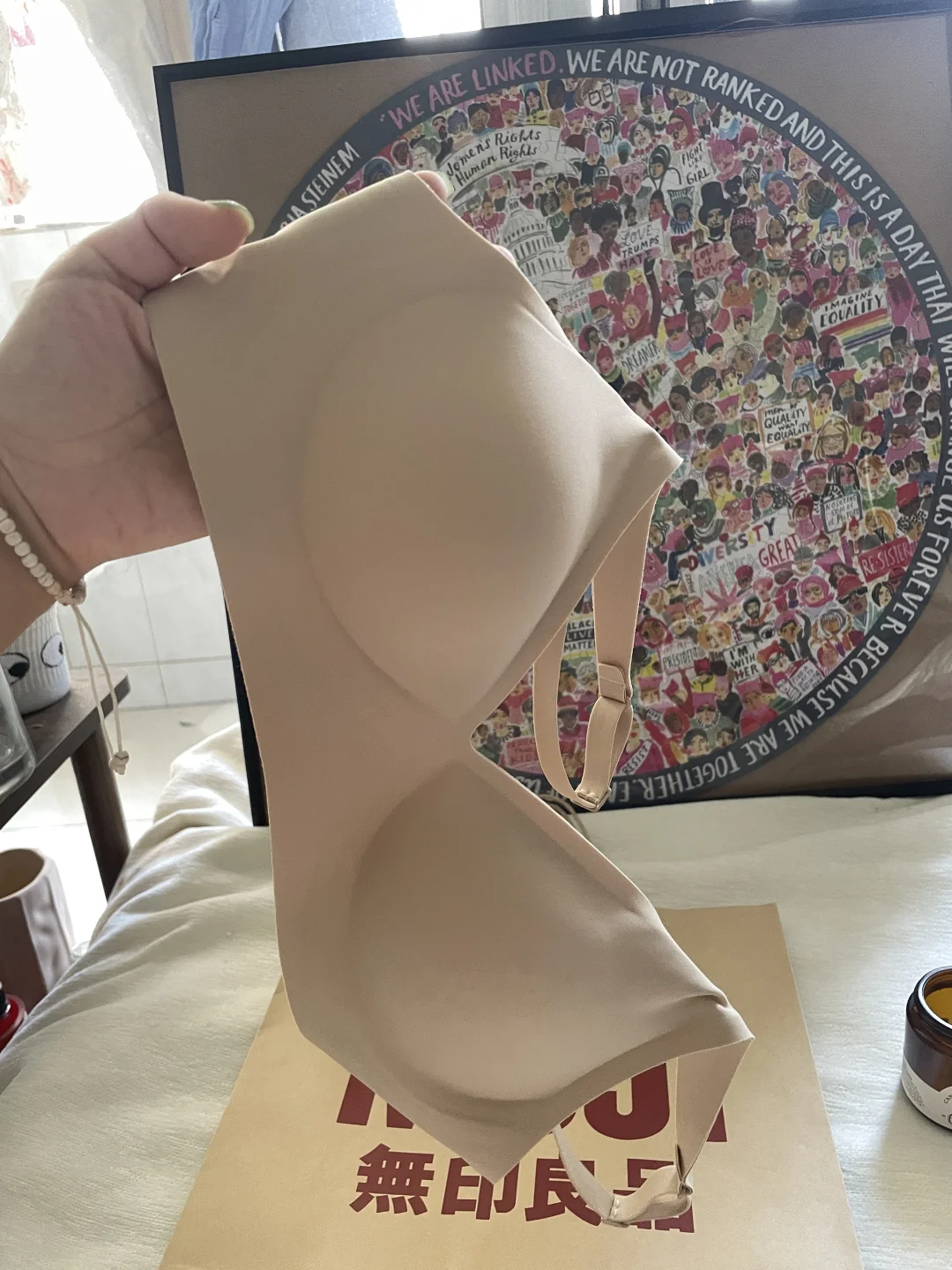 圆盘小胸|拆内衣吊牌最快的一次!