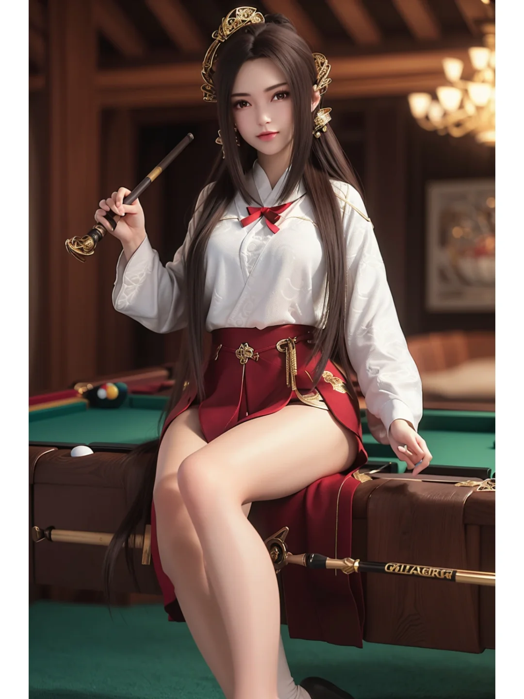 AI绘画不一样的秦怡宁