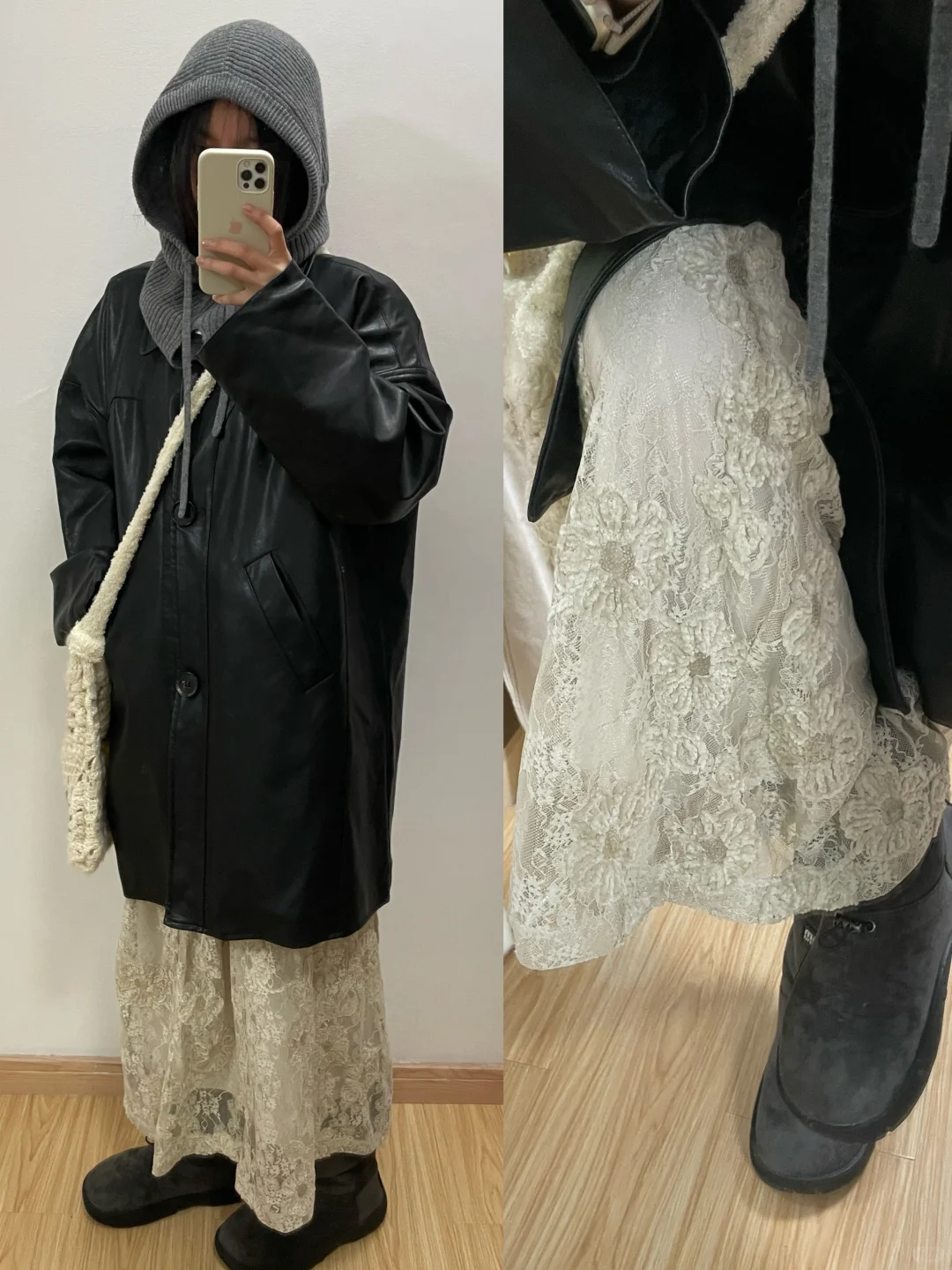 雪绒の花|蕾丝裙不完全穿搭合集