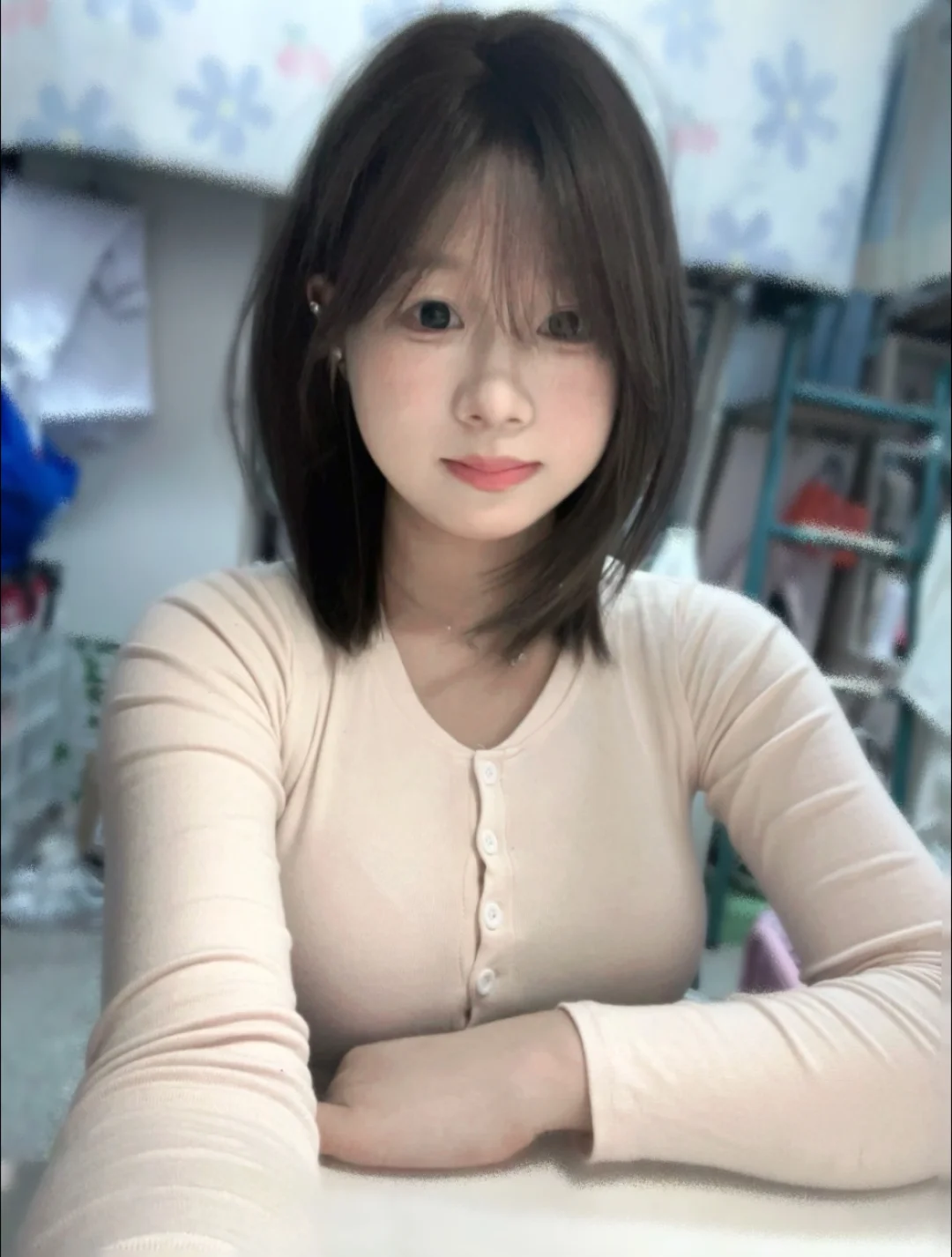 158 110斤|微胖初秋内搭分享!好喜欢新假发!