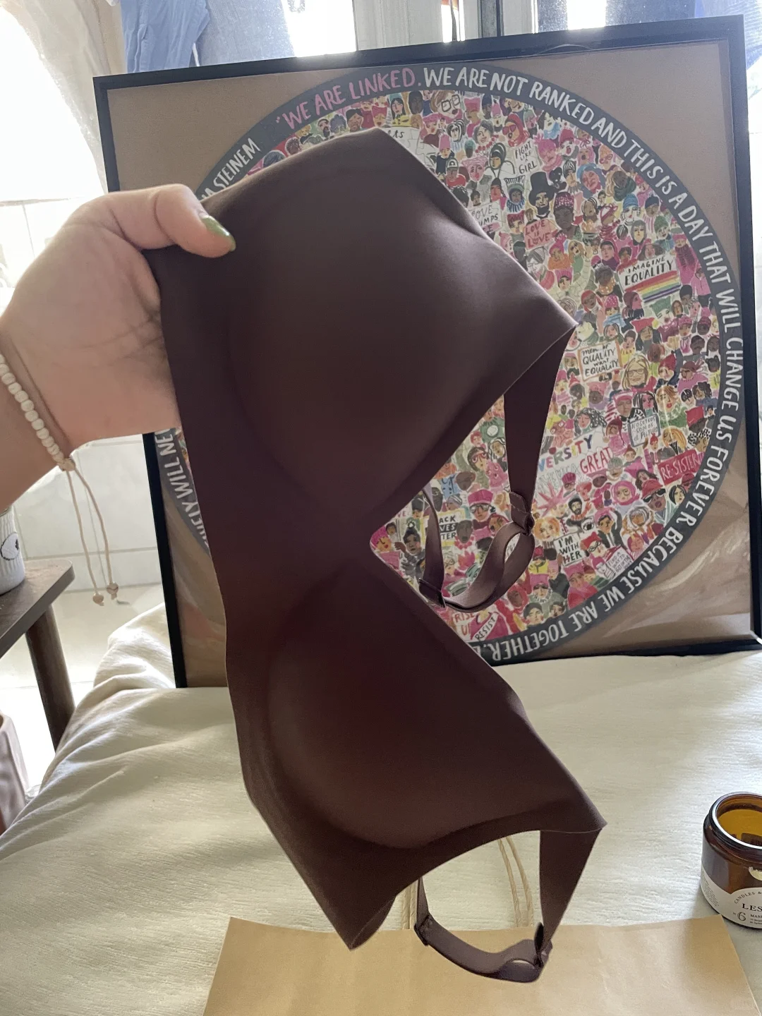 圆盘小胸|拆内衣吊牌最快的一次!