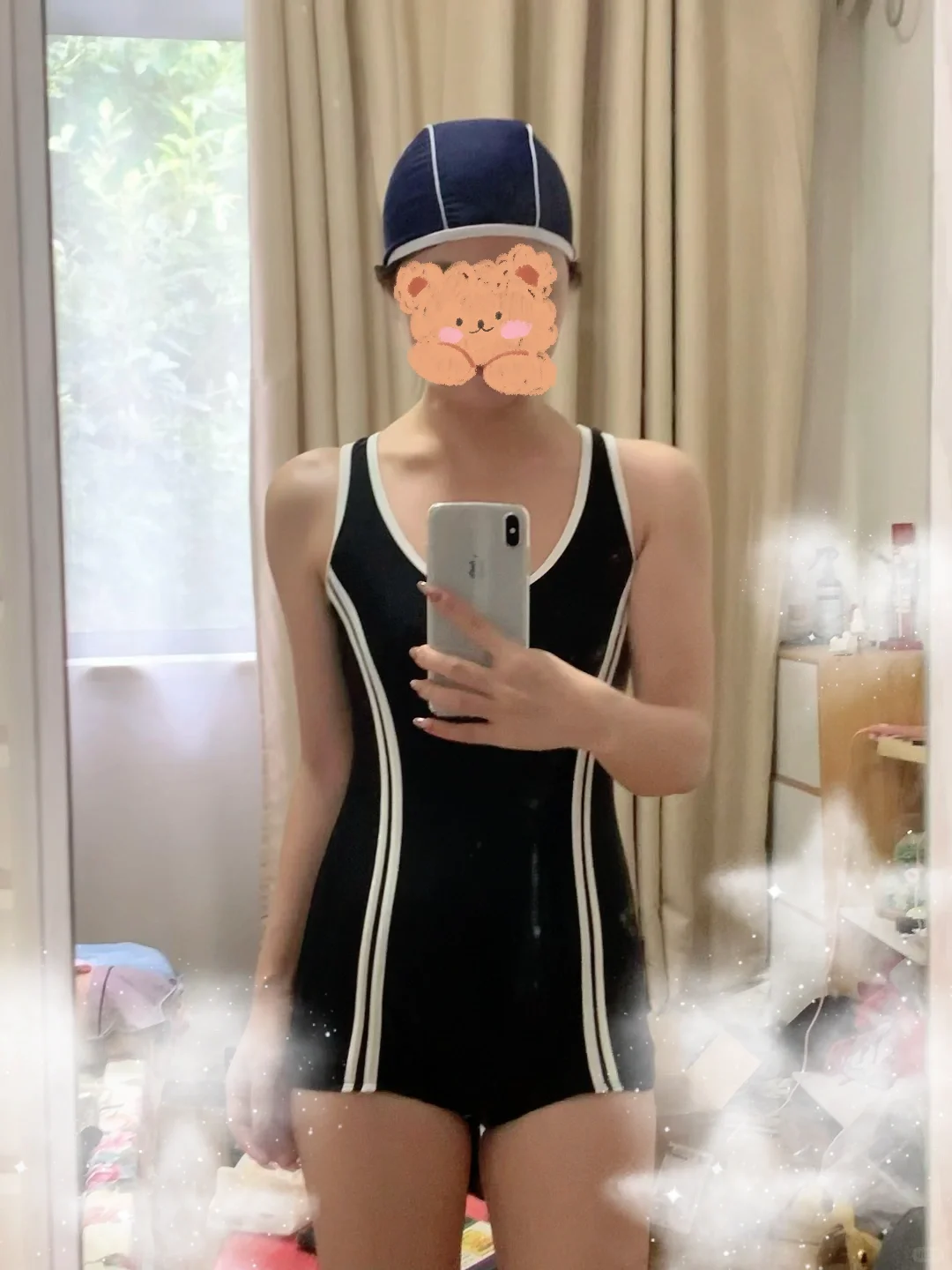 穿这个泳衣去泳池笑死所有人👍🏻
