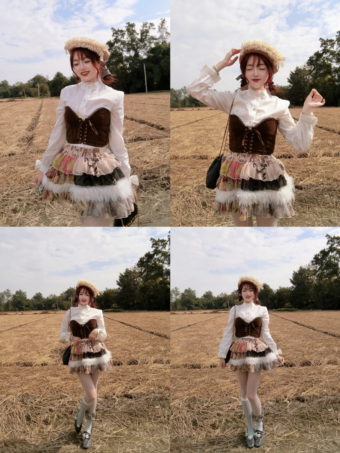 Romanceofgirl 龙心福袋27|棕色胸衣