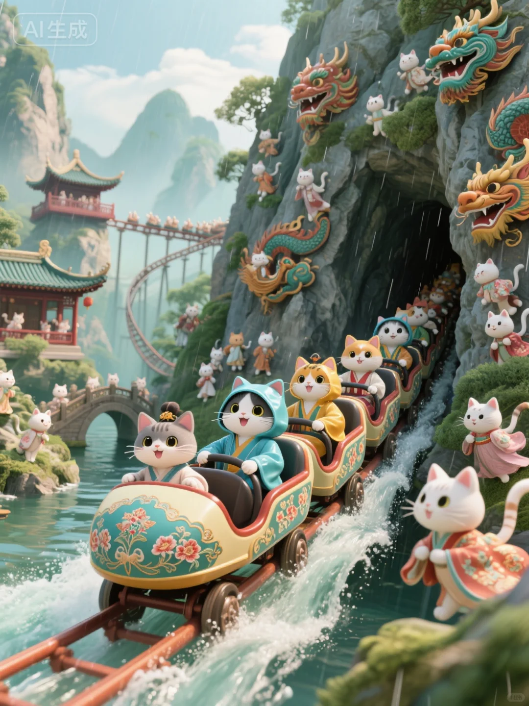 Ai画图第339次（附关键提示词）