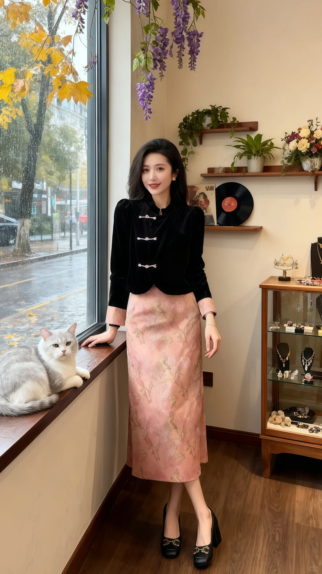 韩系温柔感的尽头是复古美式～