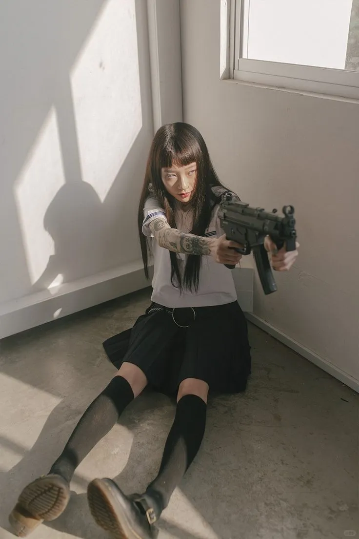 🖤 Evangelic Girl is a Gun