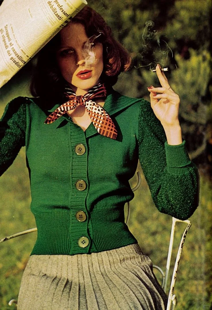 复古审美积累|周末和杂志学穿搭 拍照📸