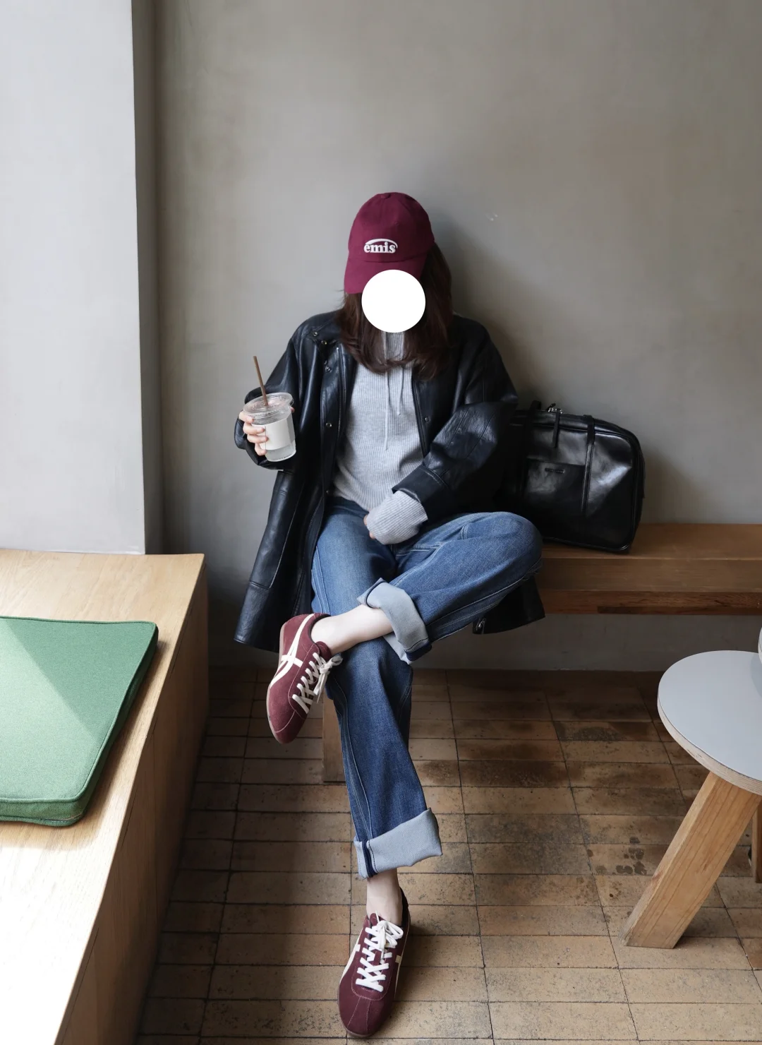 皮衣给的复古少年感🟤