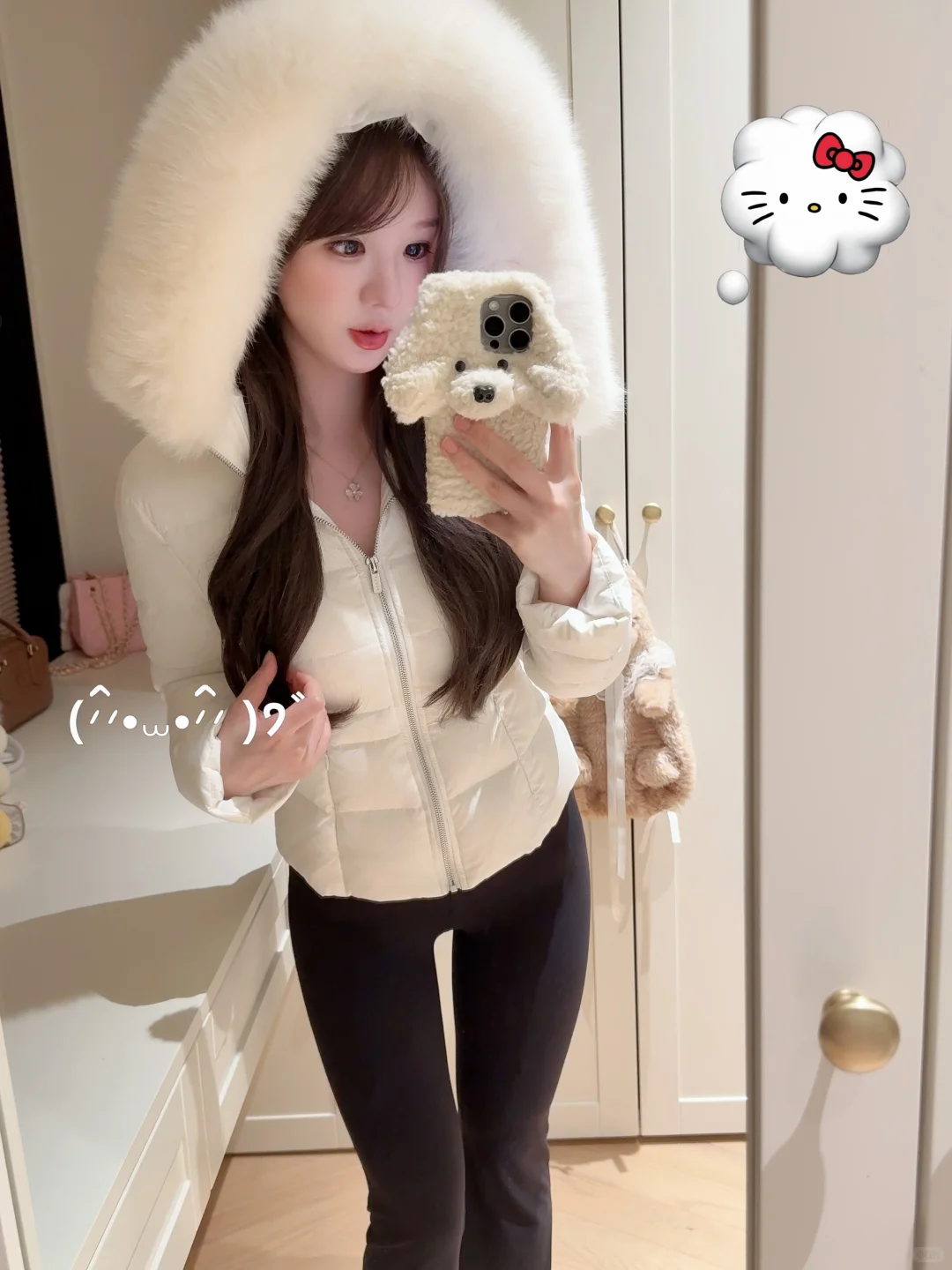 ❄️☃️秋冬不露腿！超绝显瘦韩女羽绒服！