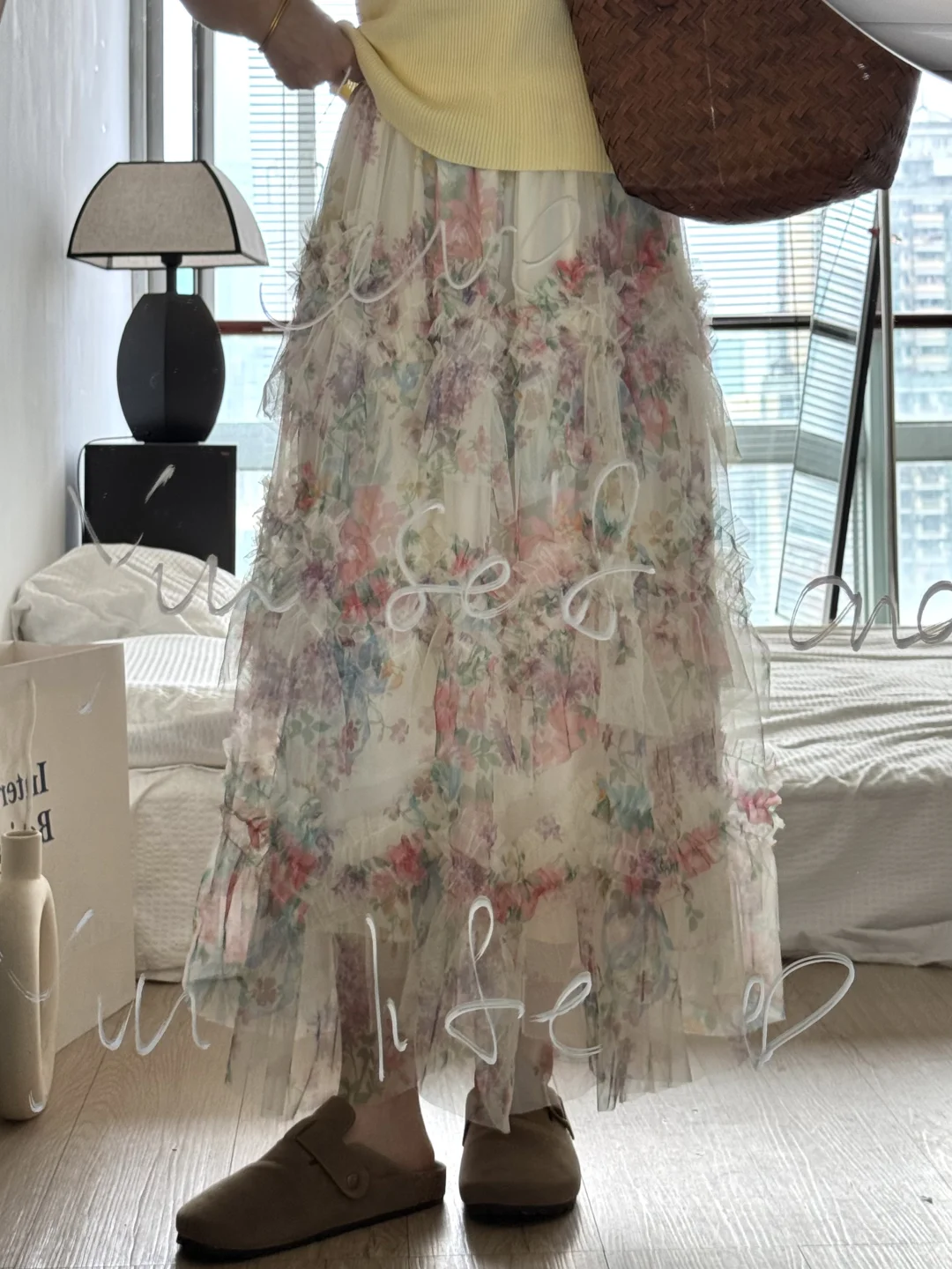 啊啊！被这条裙子美哭～#谁还没有一条碎花裙