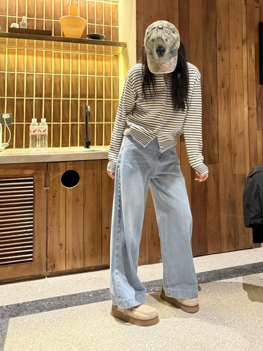 穿上腿笔直笔直的！