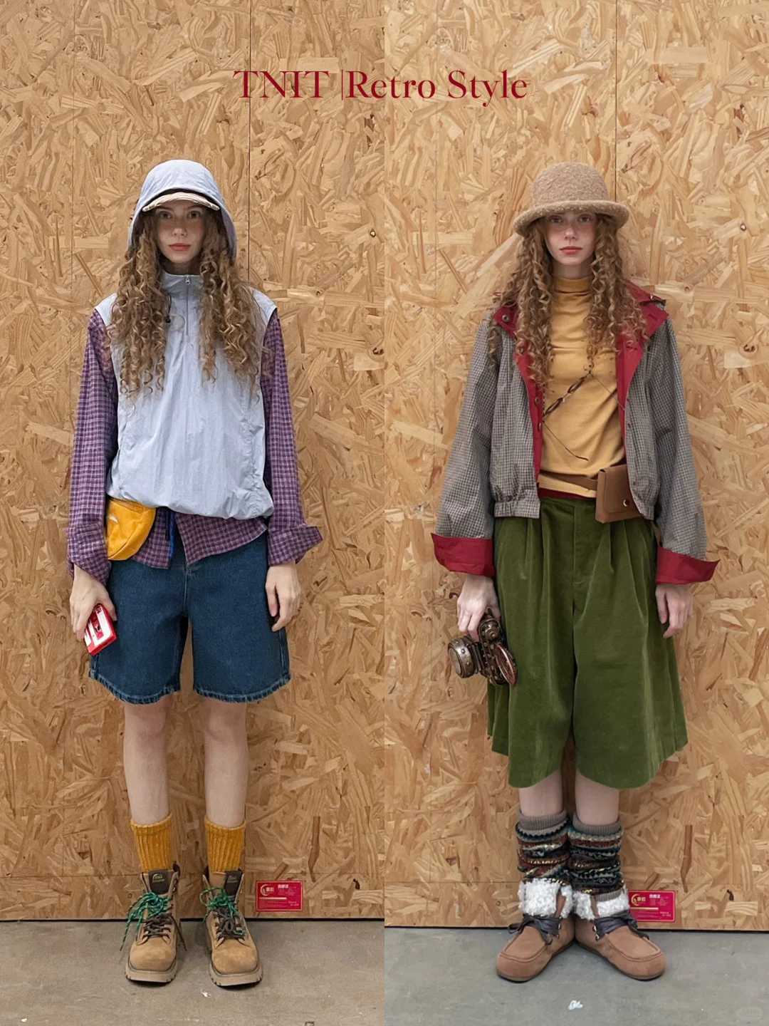 秋日彩虹系复古撞色穿搭|36套色彩LOOKBOOK