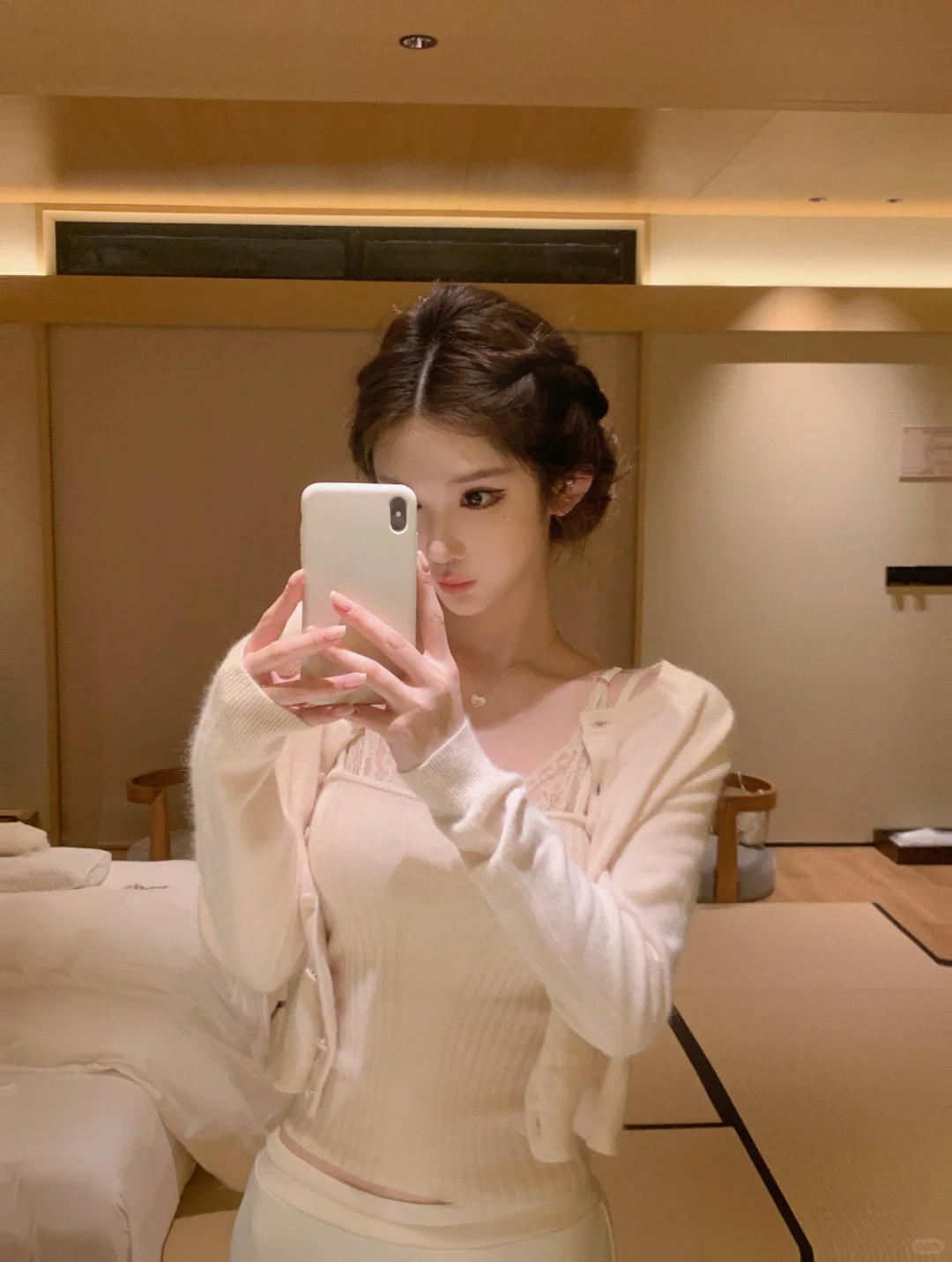 又到了吊带搭开衫的季节🍂