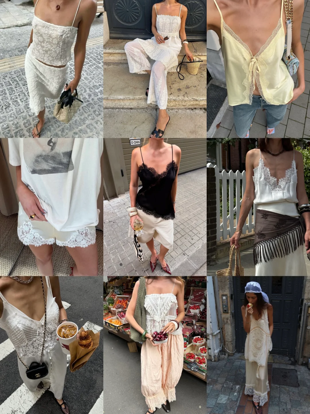 跟着博主学穿搭|蕾丝是可以直抵浪漫的