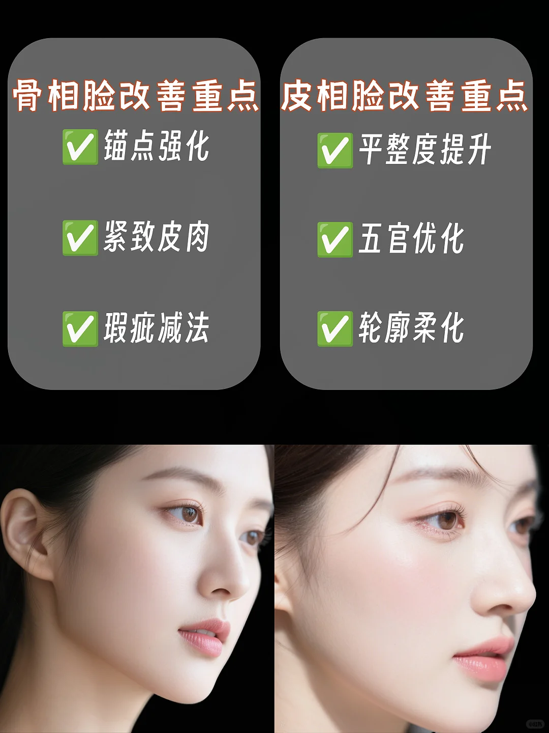 骨相脸VS皮相脸？30秒自测你是哪种美人