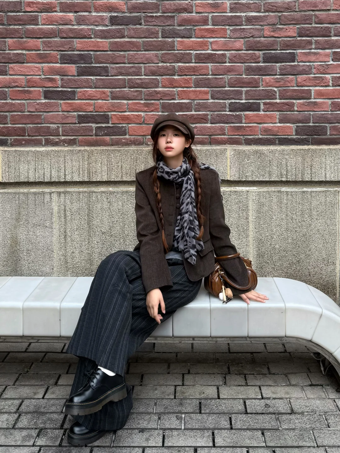 我真的超会穿!复古巴恩风韩女🔗(Day50/100)