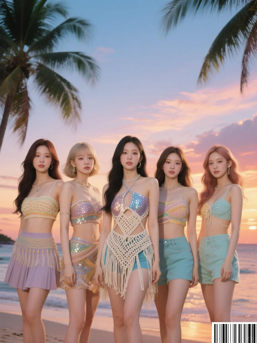 女团 海边度假🏝️穿搭投票