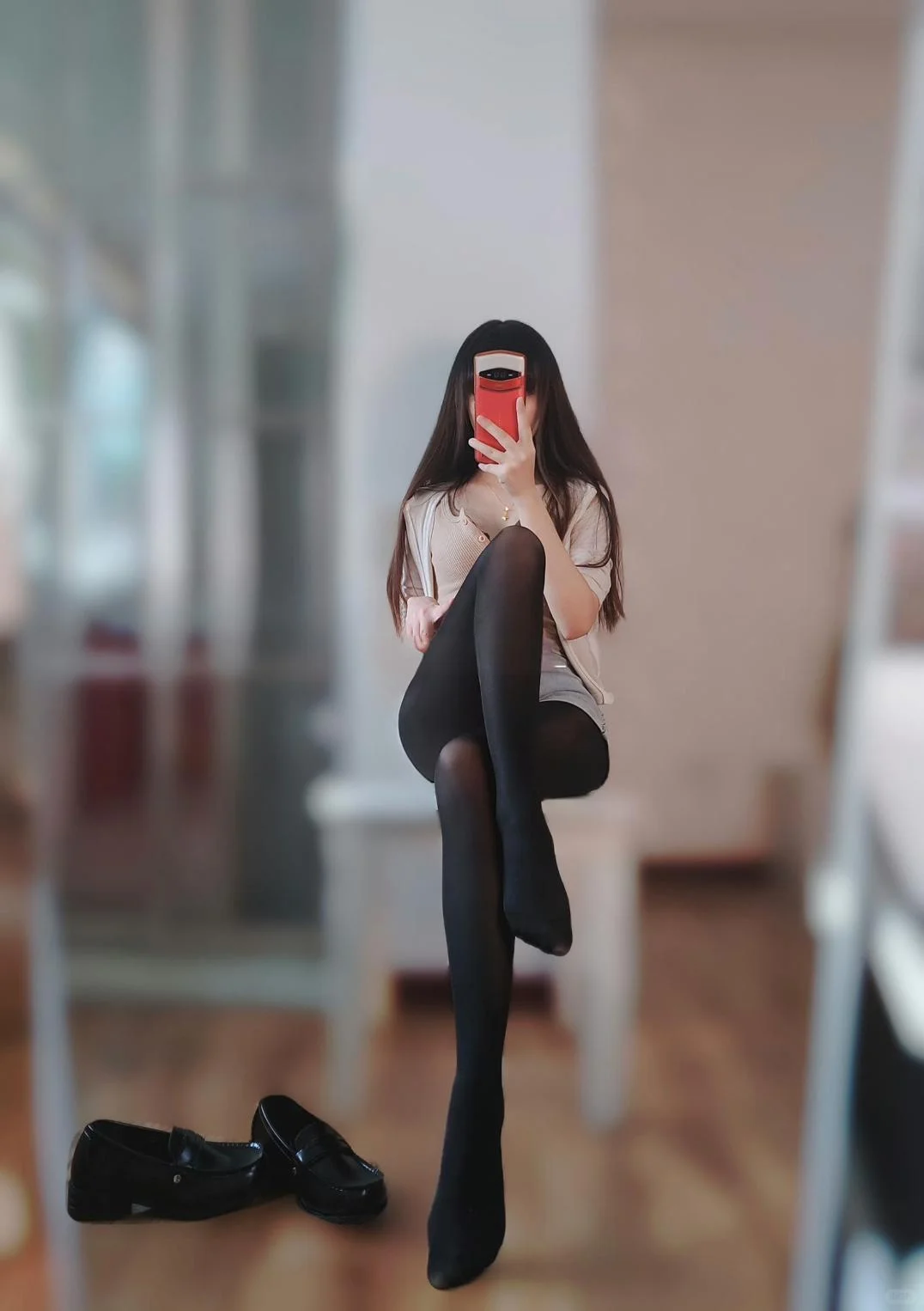 今天是丝袜风～