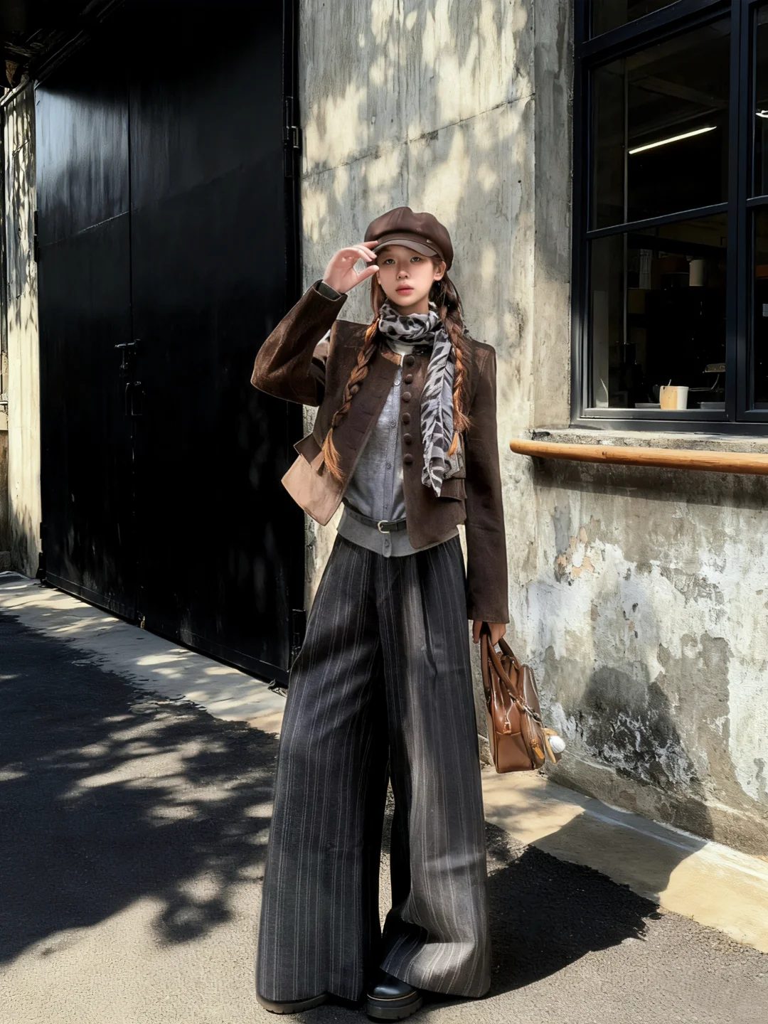 我真的超会穿!复古巴恩风韩女🔗(Day50/100)