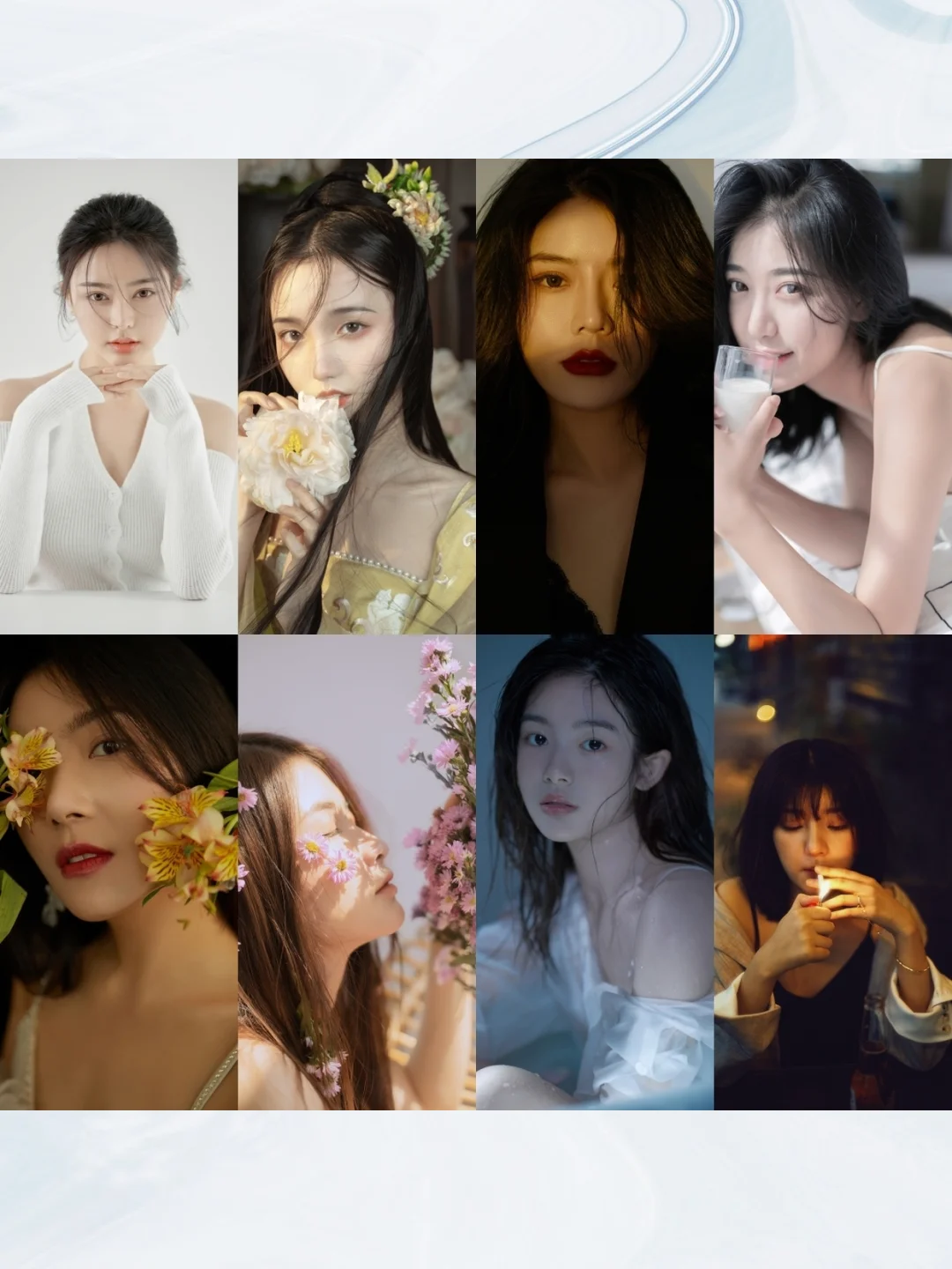 艺术写真摄影素材高清图集影楼宣传必备