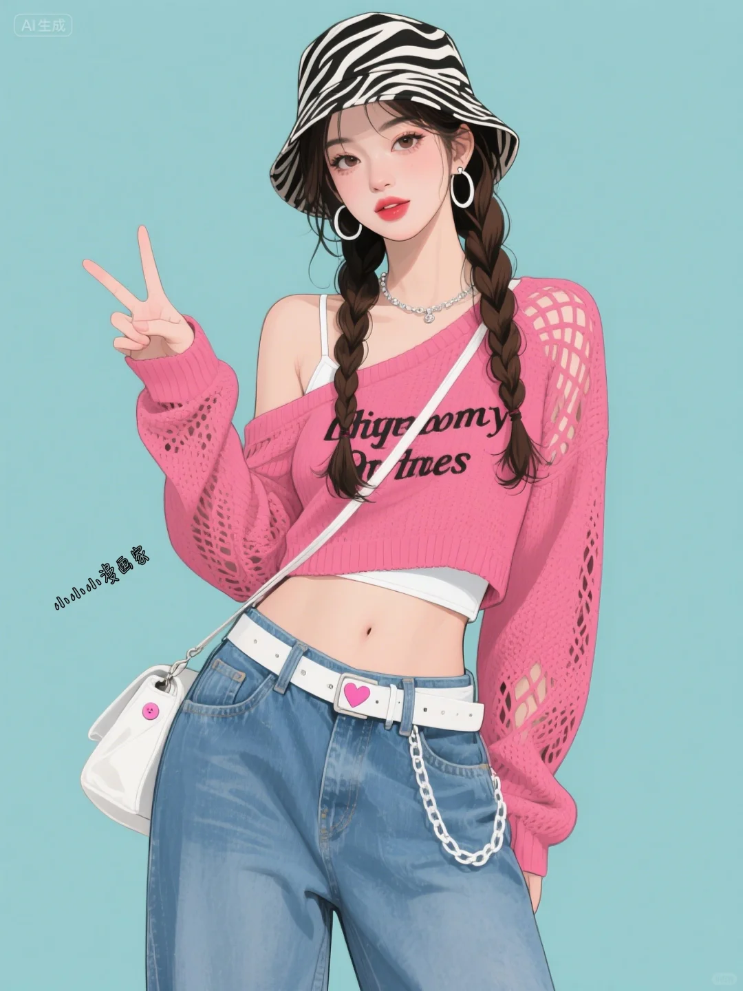 时尚甜酷女孩头像，总有一款适合你