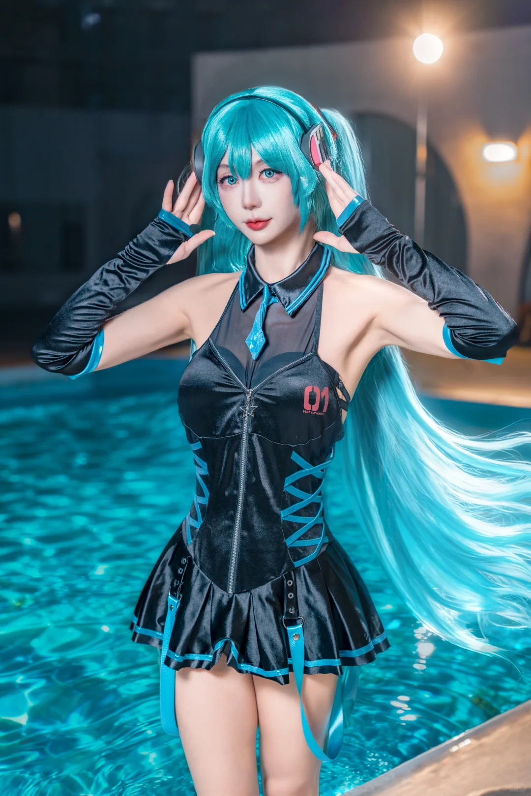 初音的泳装