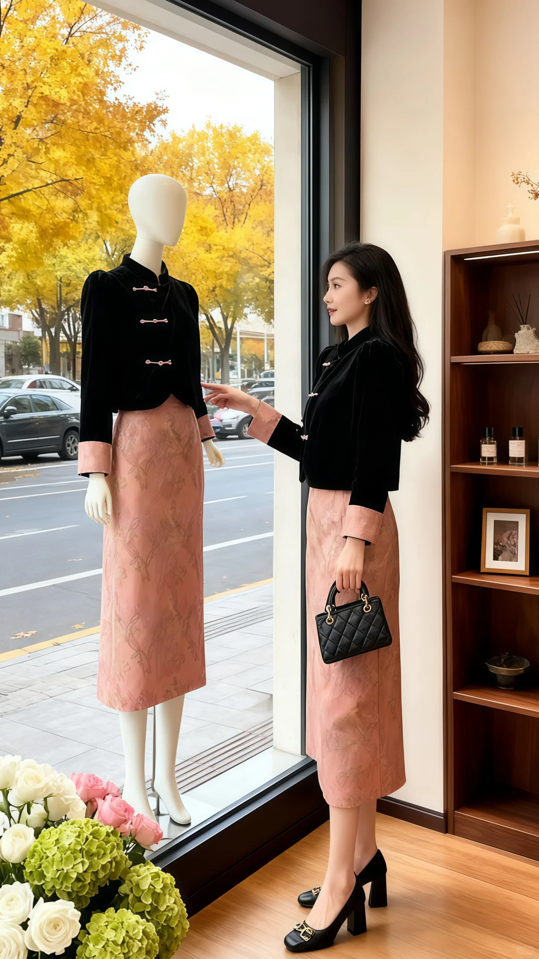 韩系温柔感的尽头是复古美式~