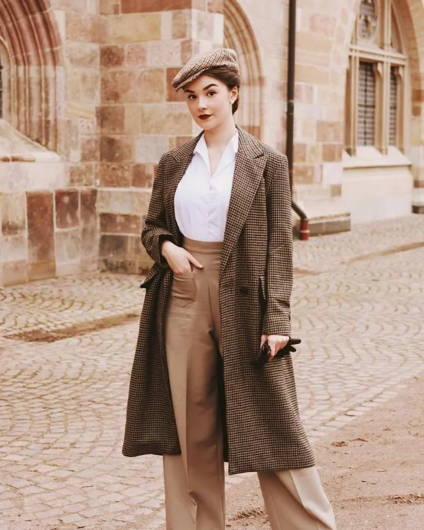 复古审美积累|周末和杂志学穿搭 拍照📸