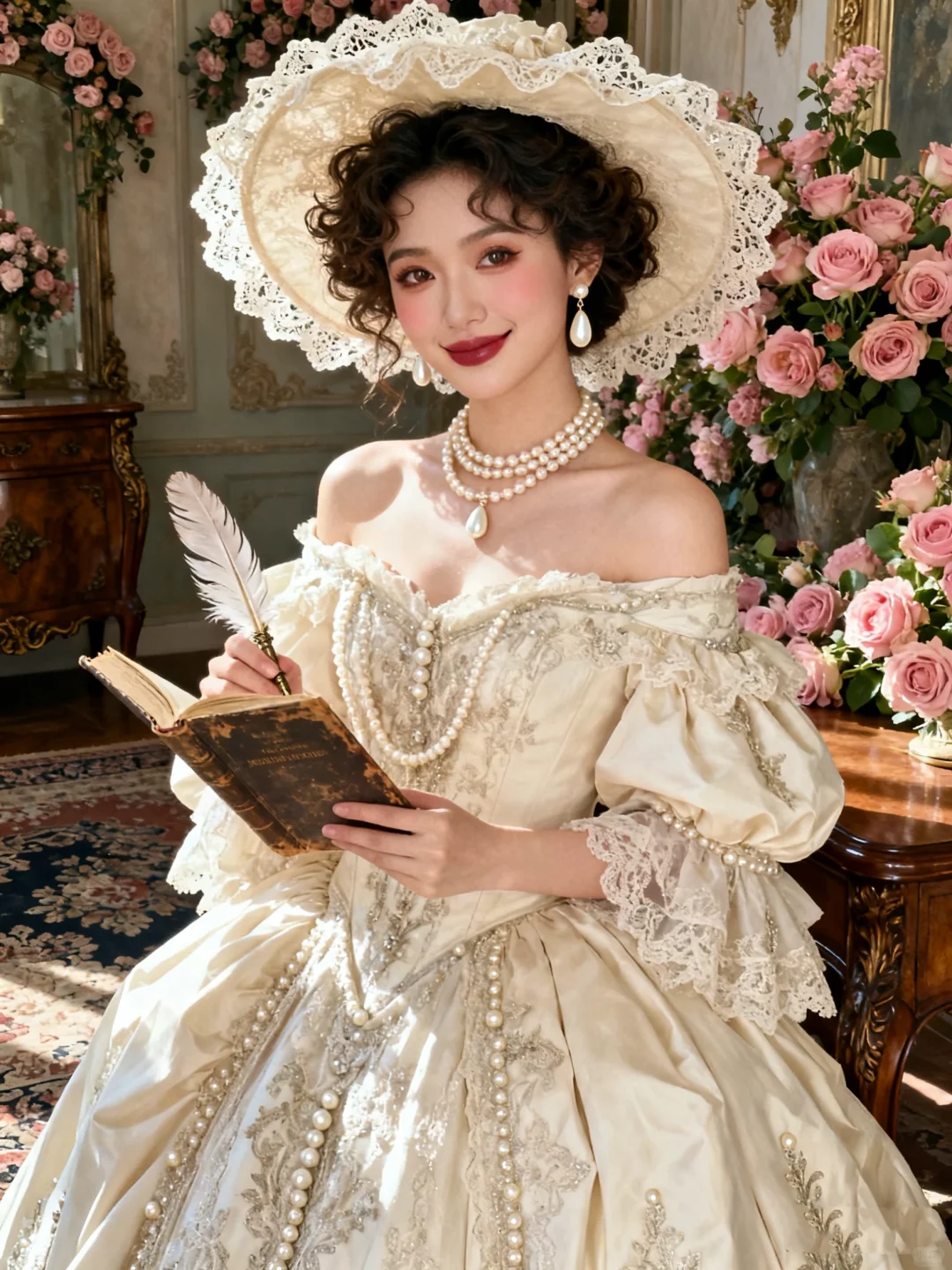 1分钟get法式复古公主写真~(附口令)