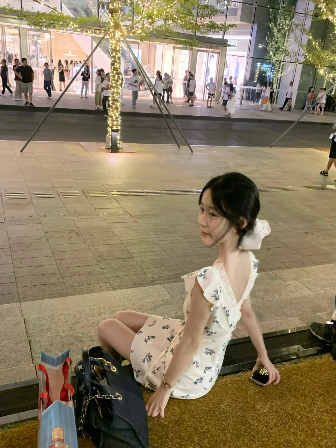 Madofit麻豆家的蕾丝裙真的很美