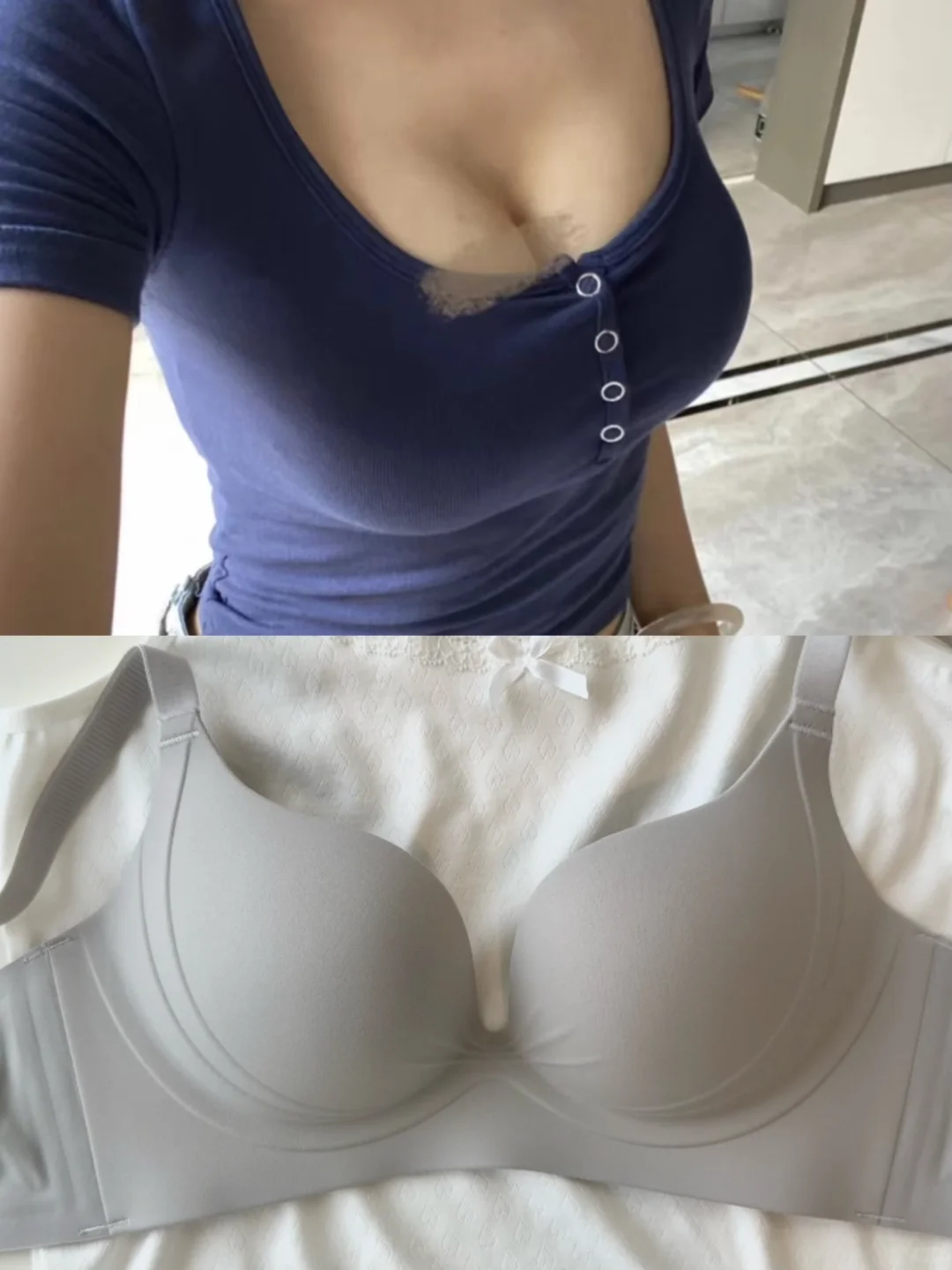 又圆又挺!!才20几💰!!75B内搭买这件就够了!