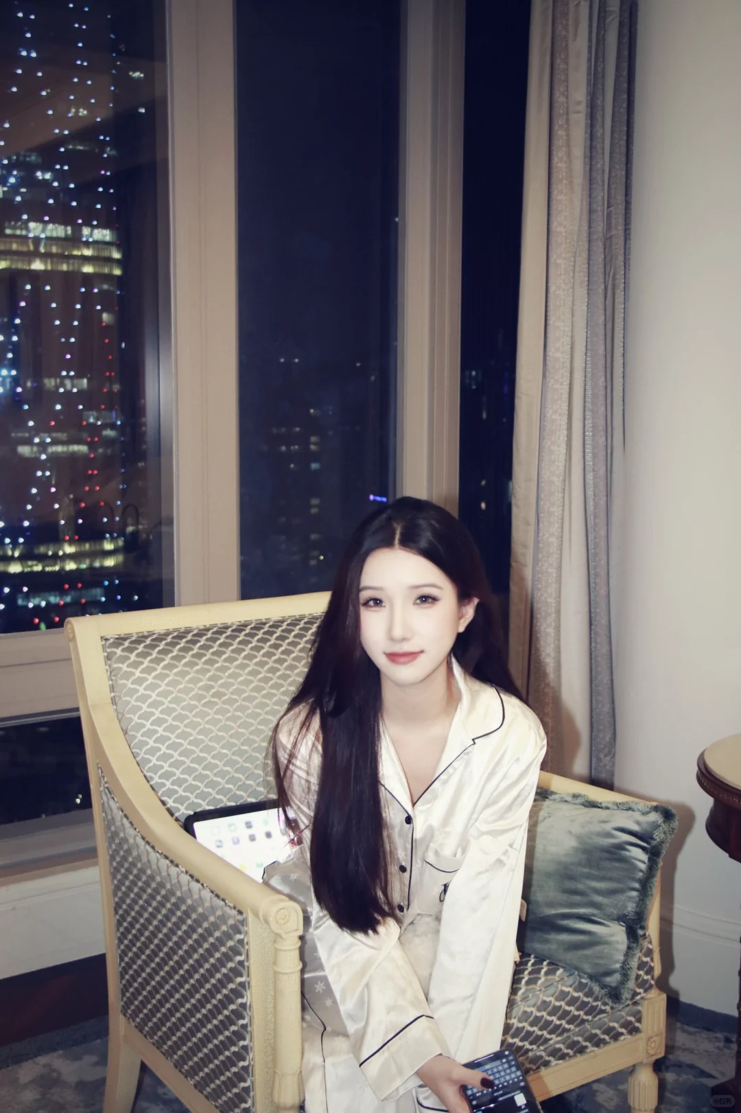 喜欢我的新睡衣~