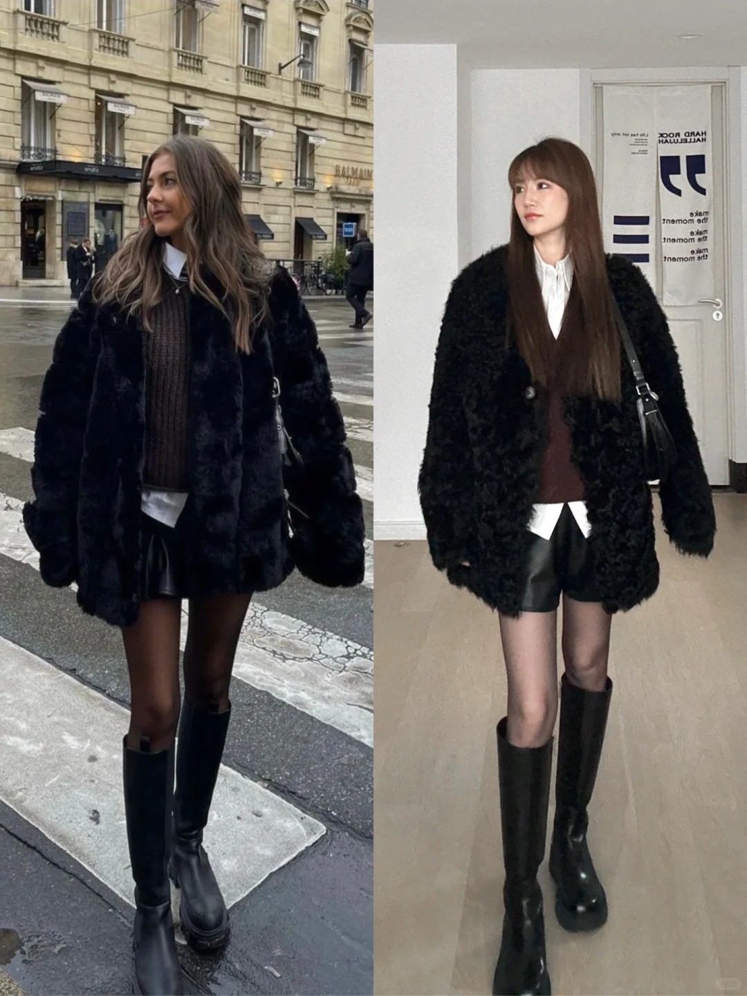 已经开始期待秋冬🍂好怀念秋冬的氛围感叠穿