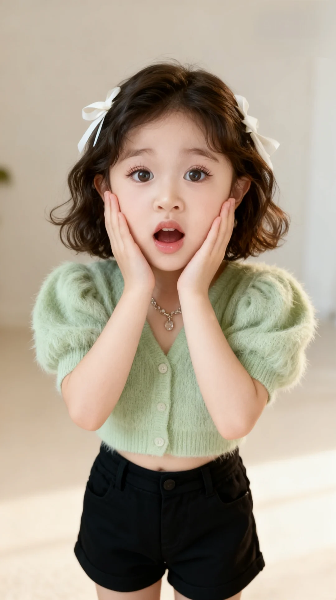 甜美已上线,甜甜的出现一下