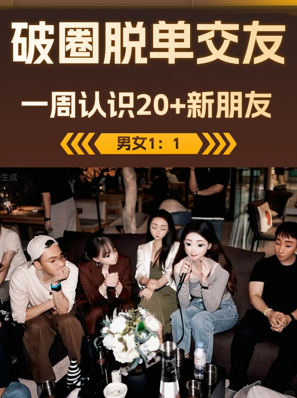 脱单破圈❗️我们在这等你✨