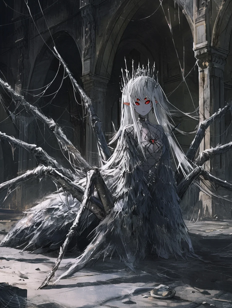 角色设计｜蜘蛛女妖