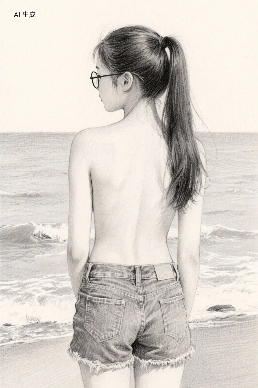 墨痕心声，背影如诗