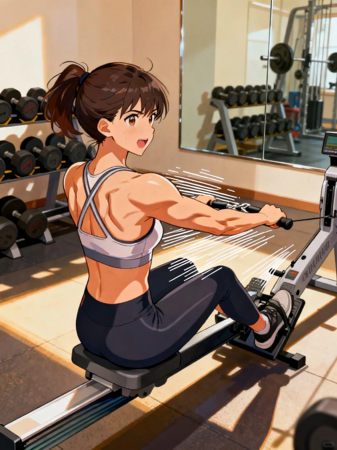 这是不是你理想中健身女孩的样子