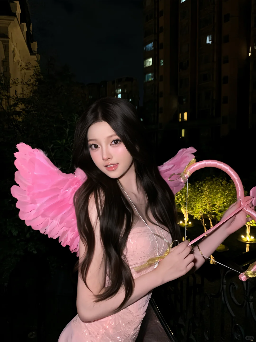 万圣节之粉色丘比特💘